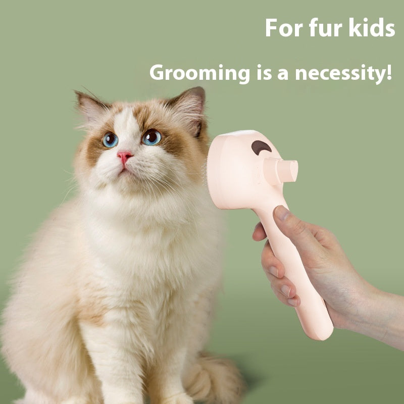 MistEase Pro water mist deshedding brush for cats and dogs